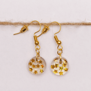 Earring Gold Stars