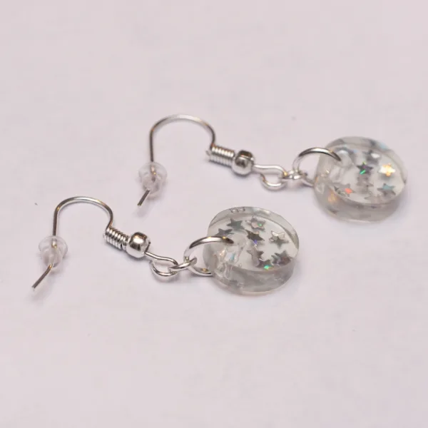 Earring Silver Stars - Image 3