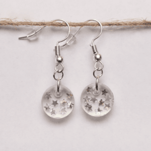 Earring Silver Stars